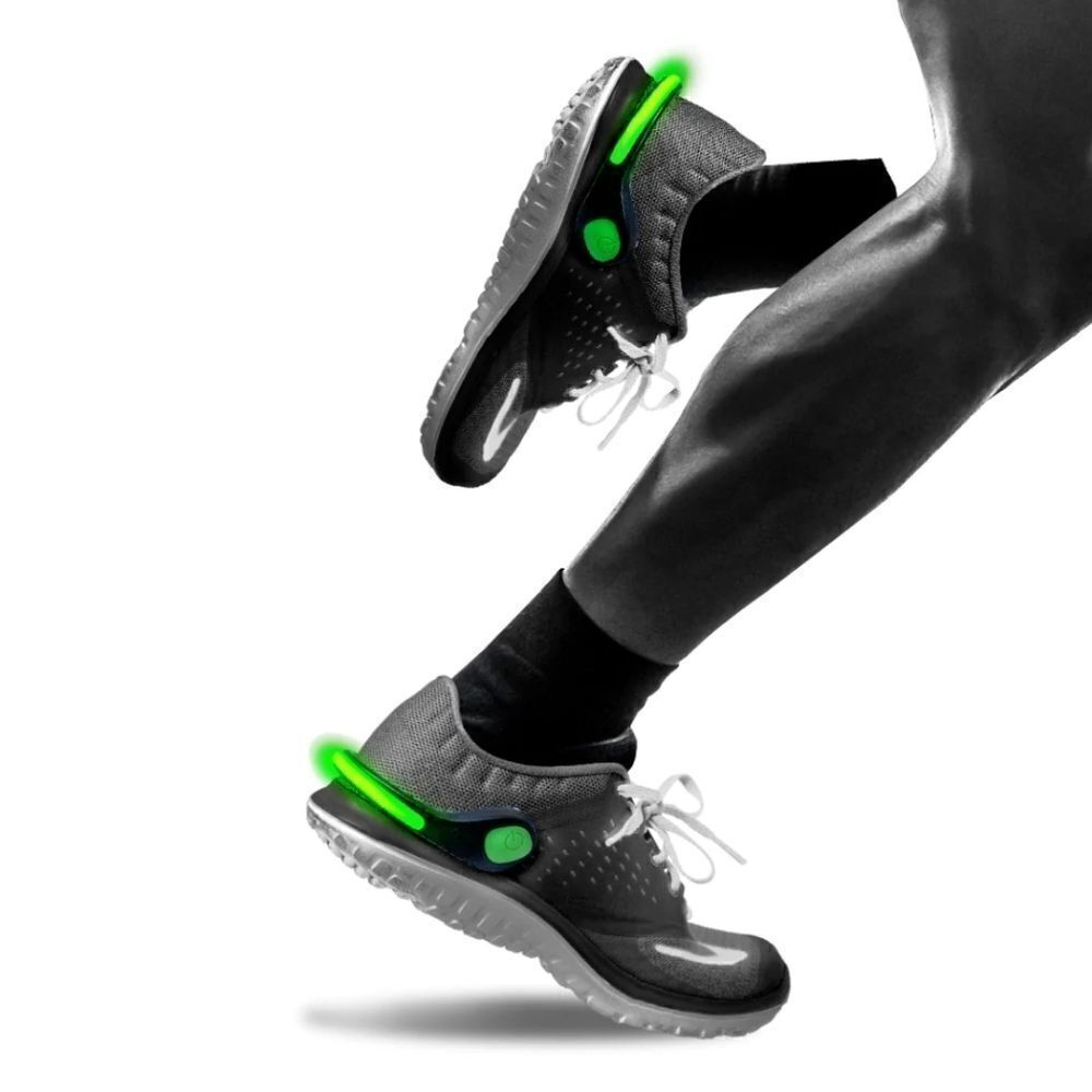 Protocol LED Shoe Heel Clips Jogging Flashing Night Cycling Safety - Picture 4 of 11